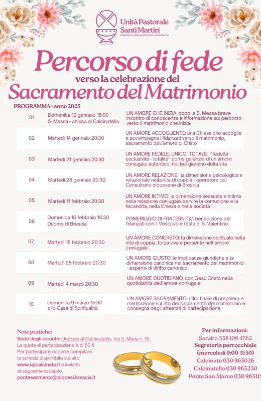 corso prematrimoniale